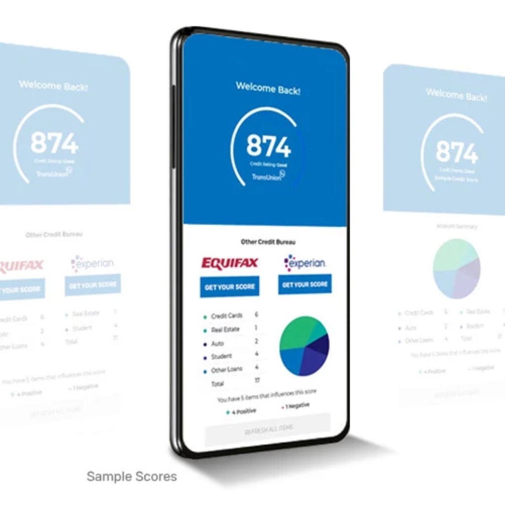 All 3 Credit Scores in One Place